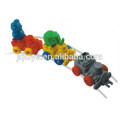 JQ6026 Plastic Animal train Building Blocks Link Toy For Sale